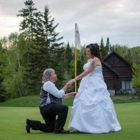 Mariage Royal Laurentien bord du golf